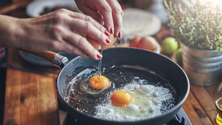 Vitamin K steckt im Eigelb