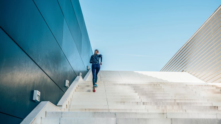 Cardio-Training: Treppensteigen für ein gesundes Herz