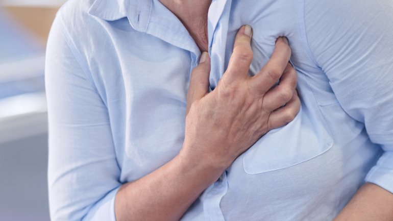 Schmerzen in der Brust bei einer Myokarditis